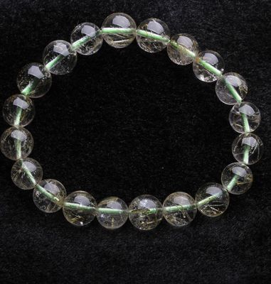 東?？h盛飾珠寶 批發(fā)供應(yīng)純天然綠發(fā)晶手鏈，品質(zhì)保障，實(shí)物實(shí)拍